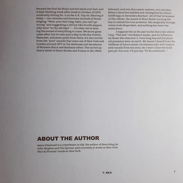 T. Rex (COLOR VINYL / VMP) | Mint (M) Mint (M)