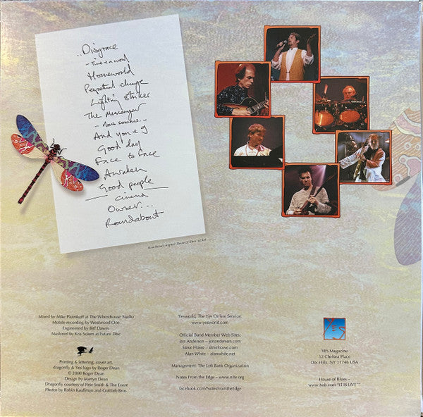 House Of Yes: Live From The House Of Blues (3xCOLOR VINYL) | Mint (M) Mint (M)