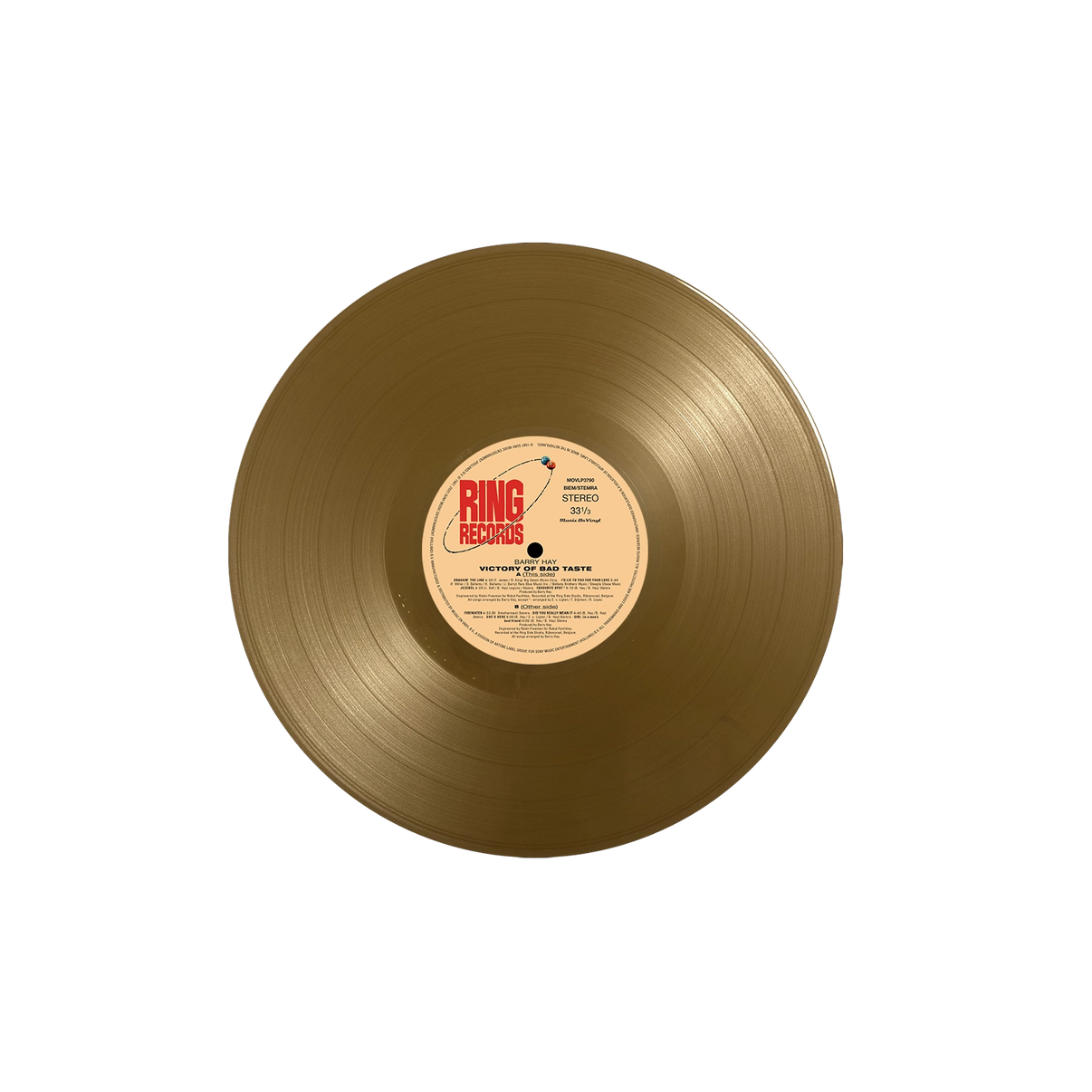 Victory Of Bad Taste (MOV | GOLD VINYL) | Mint (M) Mint (M)