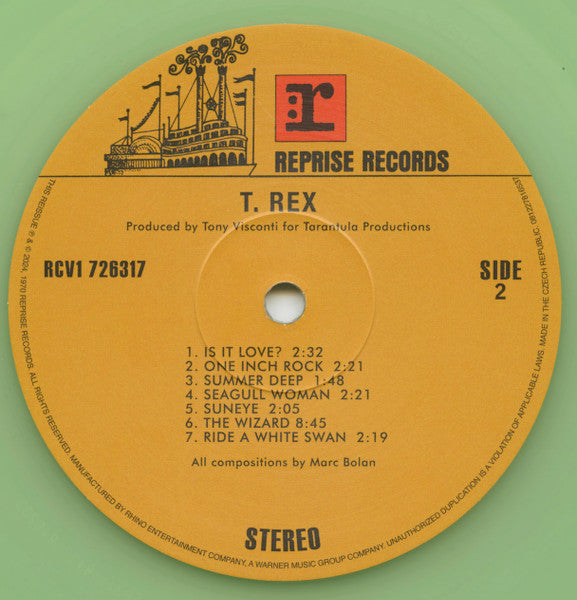 T. Rex (COLOR VINYL / VMP) | Mint (M) Mint (M)