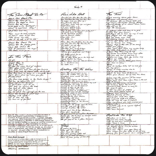 The Wall (180g) | Mint (M) Mint (M)