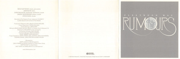 Rumours Live (CD) | Mint (M) Mint (M)