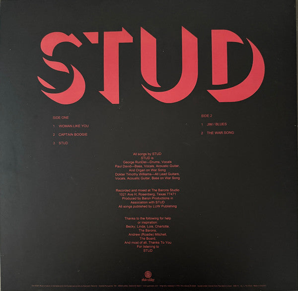 Stud (VINYL) | Mint (M) Mint (M)