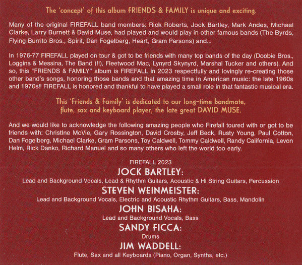 Friends & Family (CD) | Mint (M) Mint (M)