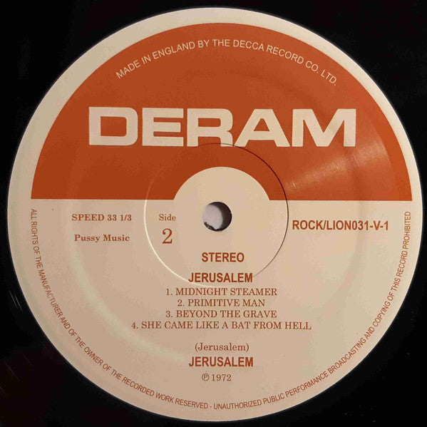 Jerusalem | Mint (M) Mint (M)