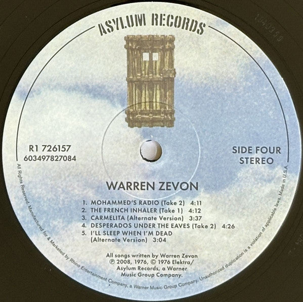 Warren Zevon (DELUXE EDITION) | Mint (M) Mint (M)