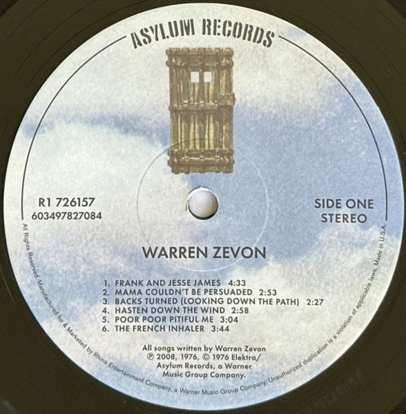 Warren Zevon (DELUXE EDITION) | Mint (M) Mint (M)
