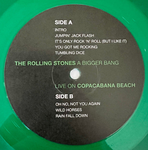 A Bigger Bang - Live On Copacabana Beach (3xCOLOR VINYL) | Mint (M) Mint (M)