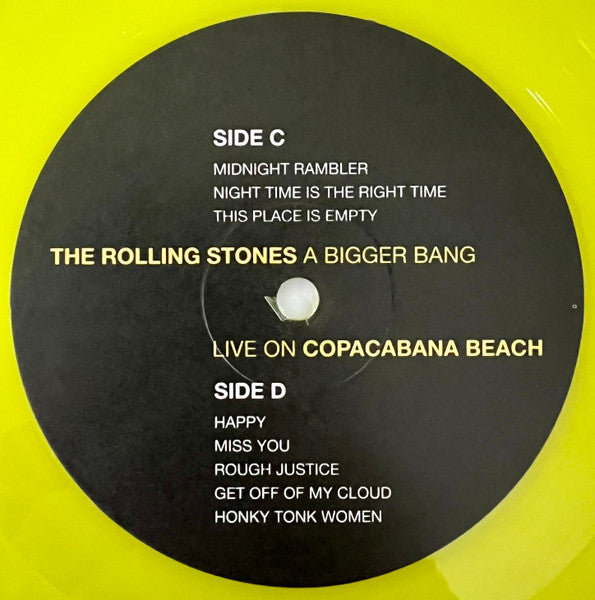 A Bigger Bang - Live On Copacabana Beach (3xCOLOR VINYL) | Mint (M) Mint (M)