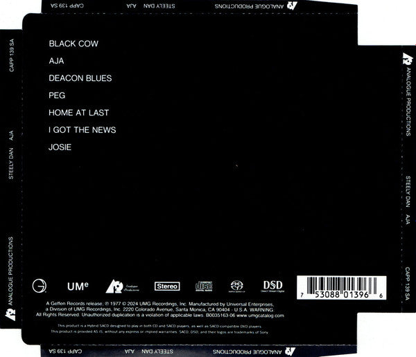 Aja *SACD* | Mint (M) Mint (M)