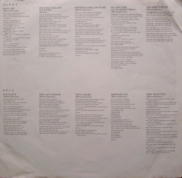 Alpha | Mint (M) Mint (M)