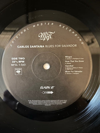 Blues For Salvador (MFSL VINYL) | Mint (M) Mint (M)- X Vinyl Record
