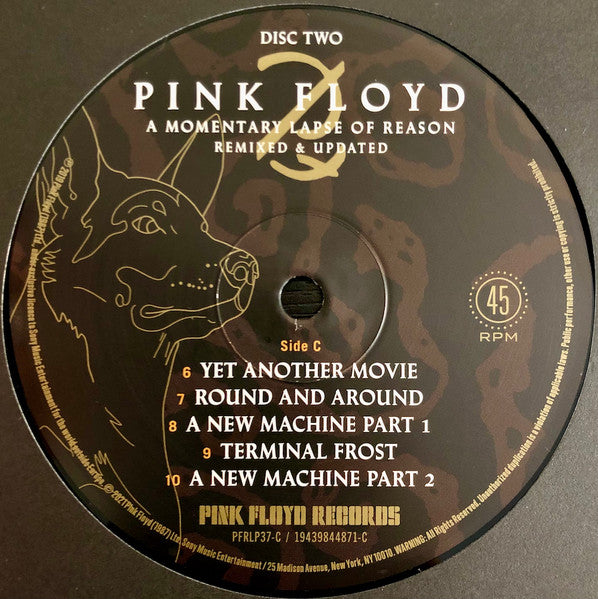 A Momentary Lapse Of Reason (Remixed & Updated) *LIGHT CREASE* (2xVINYL) | Mint (M) Excellent+ (EX+)