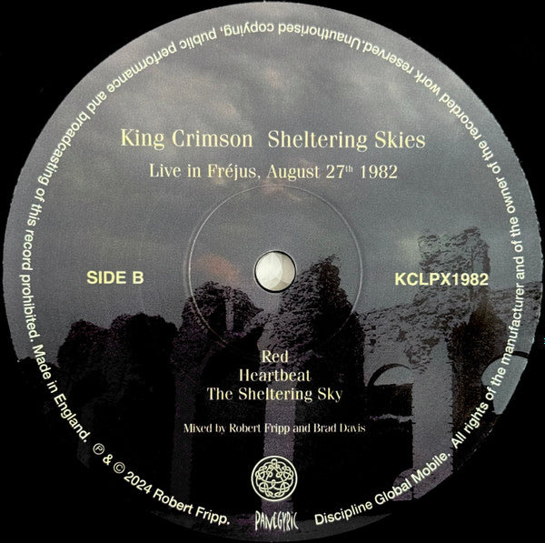 Sheltering Skies (Live In Fréjus, August 27th 1982) (VINYL) | Mint (M) Mint (M)- X Vinyl Record