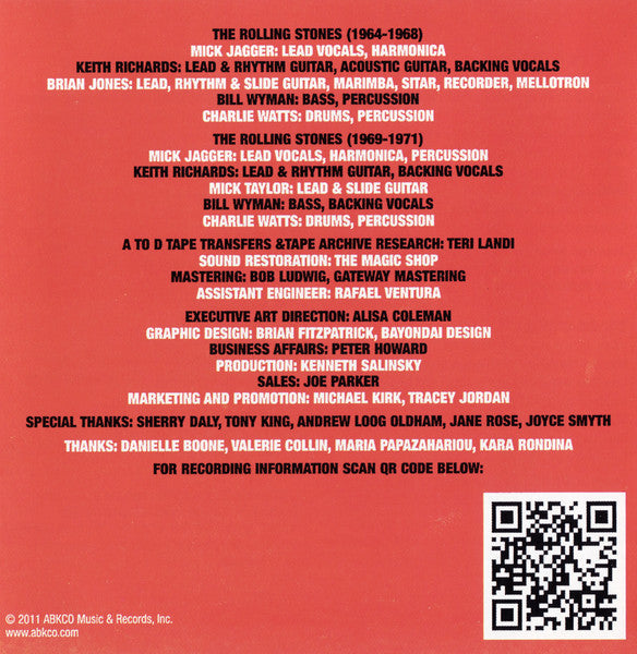 The Very Best Of The Rolling Stones 1964-1971 (CD) | Mint (M) Near Mint (NM)