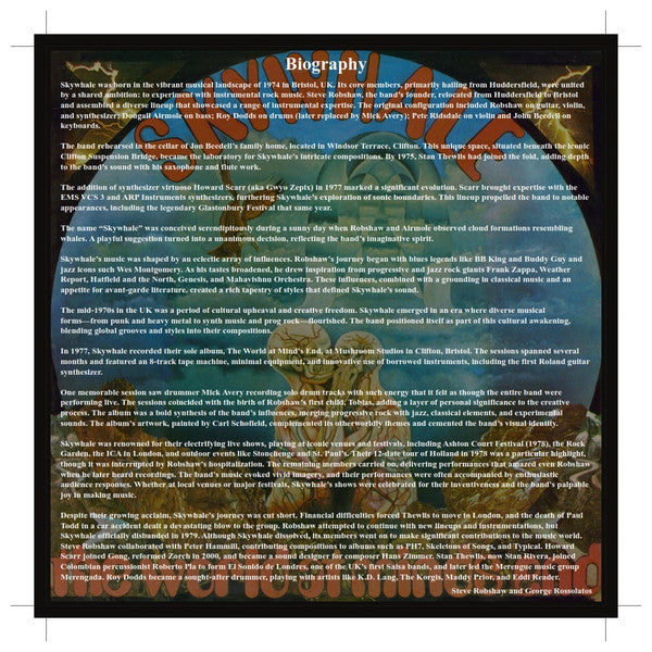 The World At Minds End (VINYL - 200 ONLY) | Mint (M) Mint (M)- X Vinyl Record