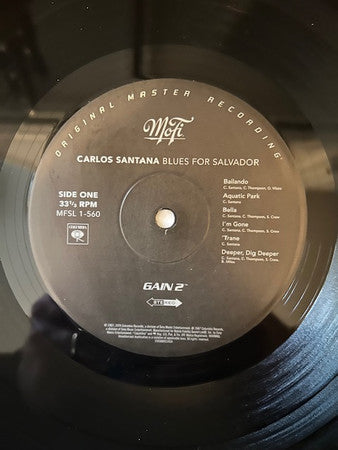 Blues For Salvador (MFSL VINYL) | Mint (M) Mint (M)- X Vinyl Record