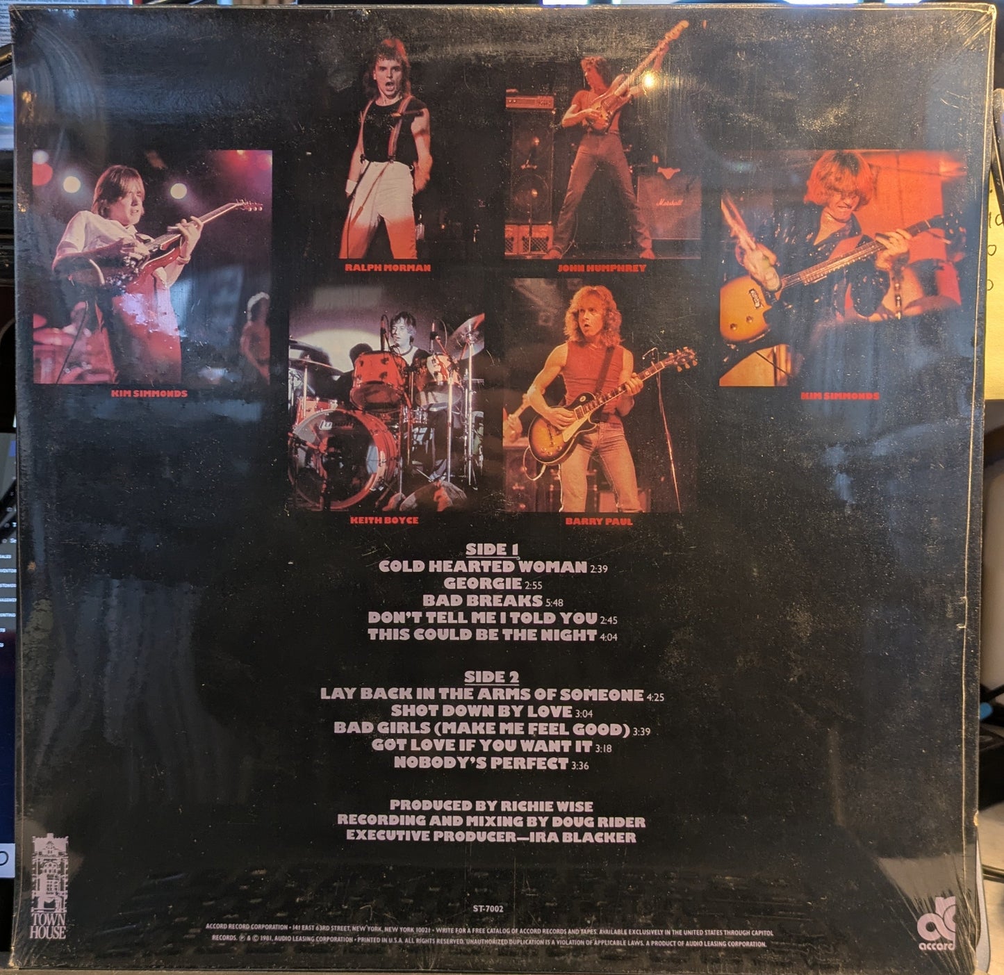 Rock 'N' Roll Warriors (VINYL) | Mint (M) Mint (M)- X Vinyl Record