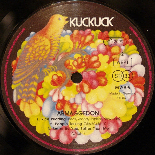 Armaggedon (VINYL) | Mint (M) Mint (M)- X Vinyl Record