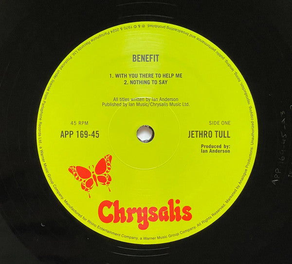 Benefit (180G AUDIOPHILE VINYL) | Mint (M) Mint (M)- X Vinyl Record