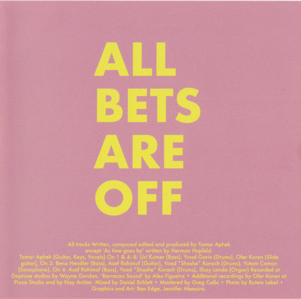 All Bets Are Off (CD) | Mint (M) Mint (M)
