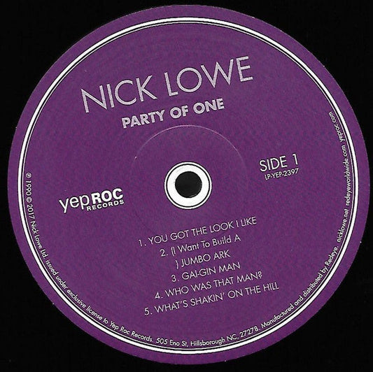 Party Of One (BONUS 10" VINYL) | Mint (M) Mint (M)- X Vinyl Record
