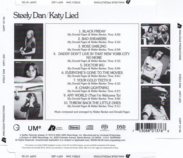 Katy Lied (SACD) | Mint (M) Mint (M)