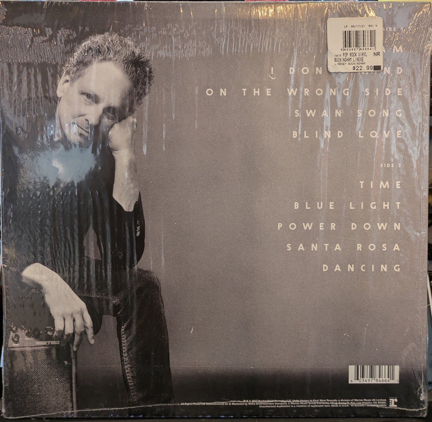 Lindsey Buckingham (VINYL) | Mint (M) Near Mint (NM)- X Vinyl Record