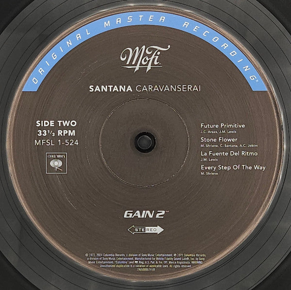 Caravanserai (VINYL - MFSL) | Mint (M) Mint (M)- X Vinyl Record