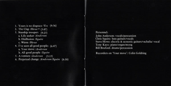 The Yes Album (SACD) | Mint (M) Mint (M)