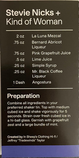 Bella Donna (BLUE VINYL - VMP) | Mint (M) Mint (M)- X Vinyl Record