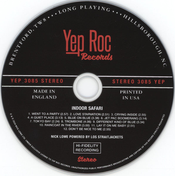 Indoor Safari *CD* | Mint (M) Mint (M)