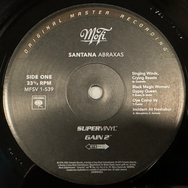 Abraxas (MFSL VINYL) | Mint (M) Mint (M)