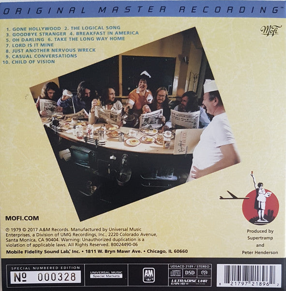 Breakfast In America (SACD - MFSL) | Mint (M) Mint (M)