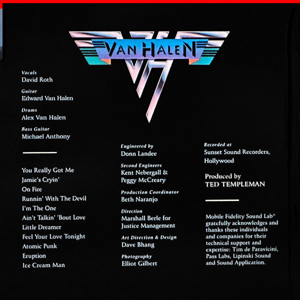 Van Halen *MFSL/SACD* | Mint (M) Mint (M)