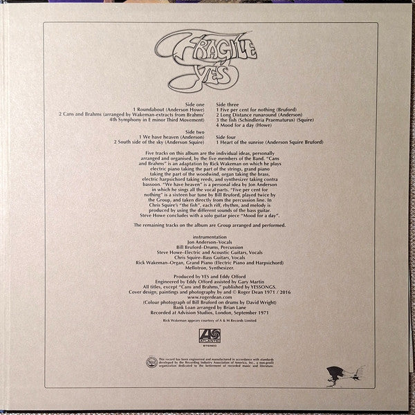 Fragile (2xVINYL) | Mint (M) Mint (M)- X Vinyl Record