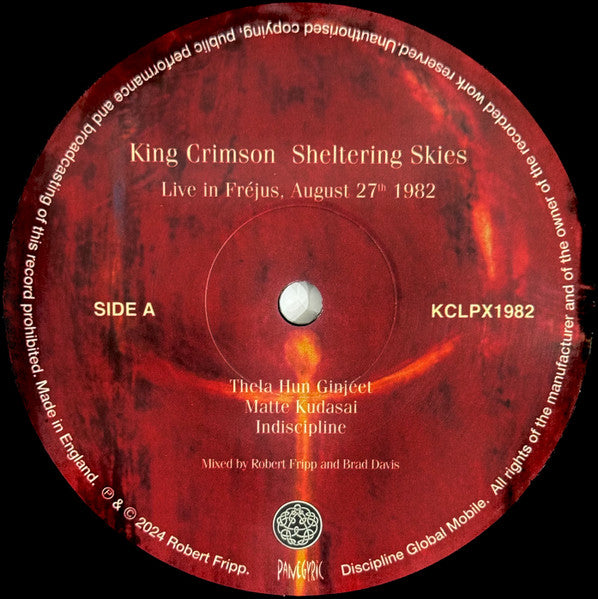 Sheltering Skies (Live In Fréjus, August 27th 1982) (VINYL) | Mint (M) Mint (M)- X Vinyl Record