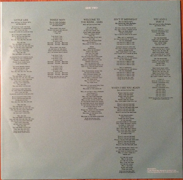 Tango In The Night (180 GRAM VINYL) | Mint (M) Mint (M)- X Vinyl Record