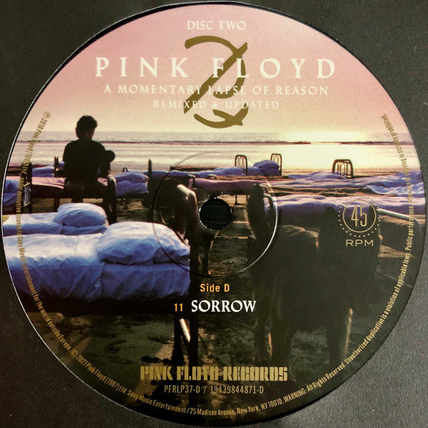 A Momentary Lapse Of Reason (Remixed & Updated) *LIGHT CREASE* (2xVINYL) | Mint (M) Excellent+ (EX+)