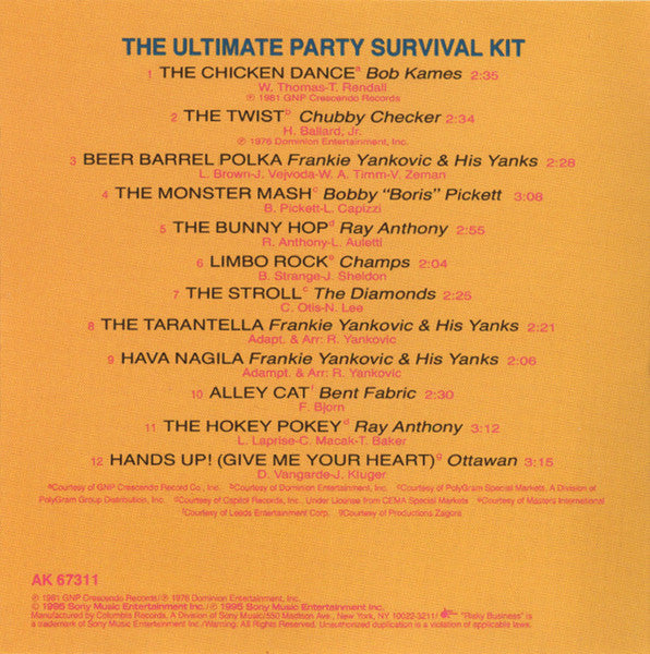 The Ultimate Party Survival Kit *CD* | Mint (M) Mint (M)