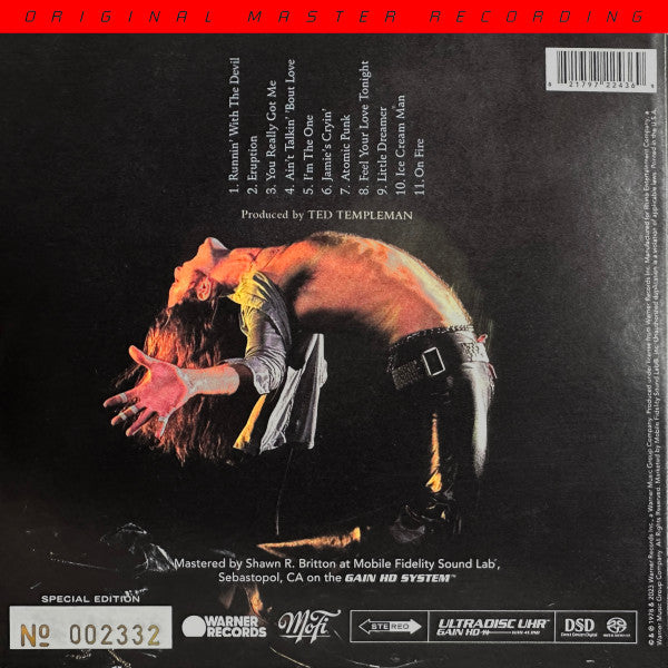 Van Halen *MFSL/SACD* | Mint (M) Mint (M)