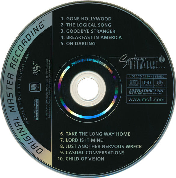 Breakfast In America (SACD - MFSL) | Mint (M) Mint (M)