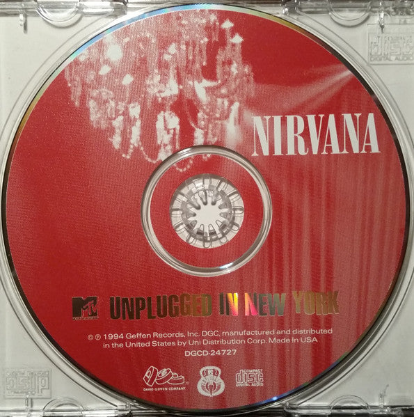 MTV Unplugged In New York (CD) | Excellent+ (EX+) Near Mint (NM)