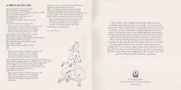 A Trick Of The Tail (CD) | Excellent+ (EX+) Near Mint- (NM-)