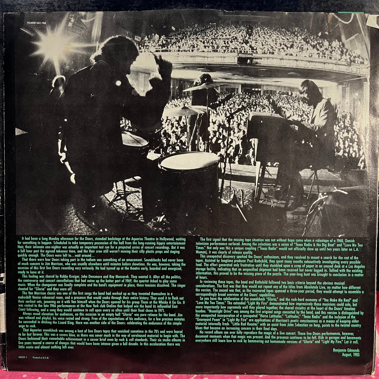 Alive, She Cried *SPECIALTY - SP* | Excellent (EX) Excellent (EX)