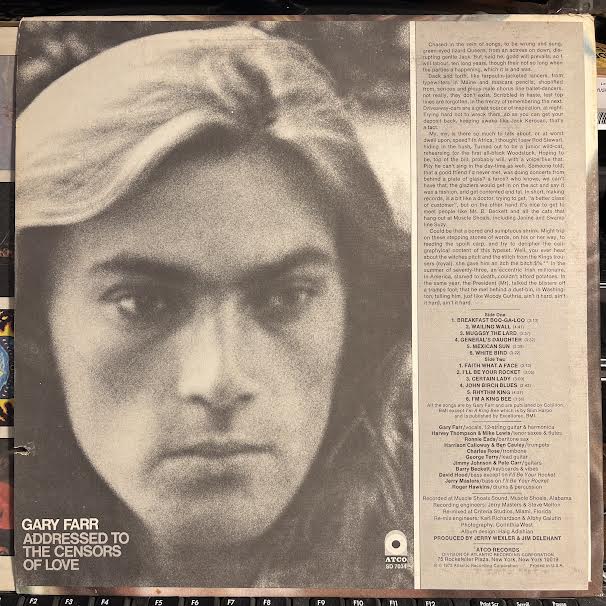 Addressed To The Censors Of Love (VINYL) | Near Mint (NM) Near Mint (NM)