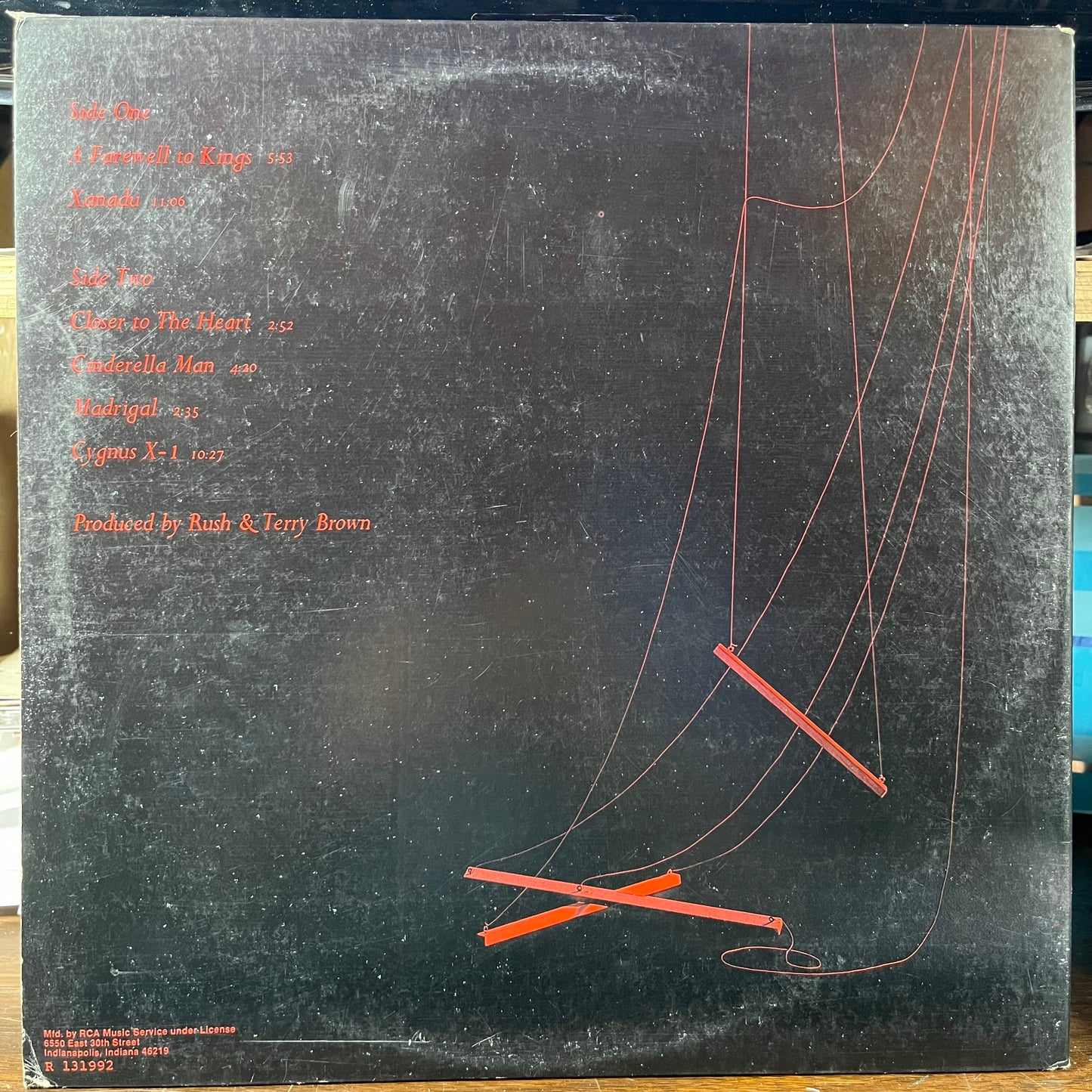 A Farewell To Kings (VINYL) | Near Mint (NM or M-) Excellent (EX)