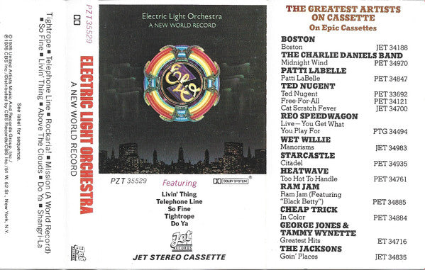 A New World Record *CASSETTE* | Near Mint (NM) Near Mint (NM)