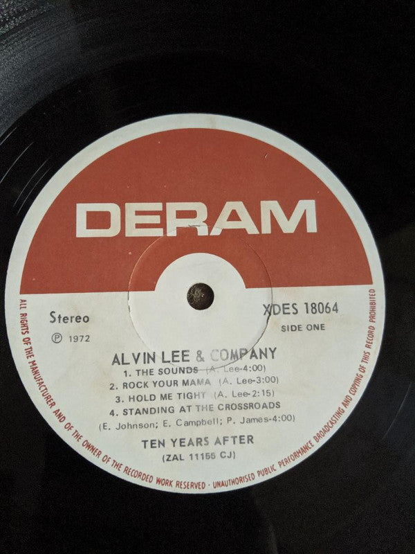 Alvin Lee & Company *CJ - JACKSONVILLE* | Near Mint (NM) Excellent (EX)