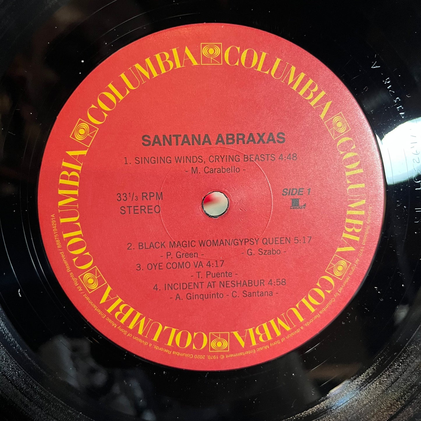 Abraxas (VINYL) | Near Mint (NM) Near Mint (NM)